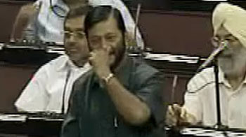 Bad smell in Rajya Sabha, MPs seen holding noses