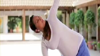 Video : Lara Dutta launches new fitness DVD for mommies