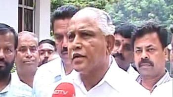 Video : I am not to blame for the crisis, Yeddyurappa tells NDTV