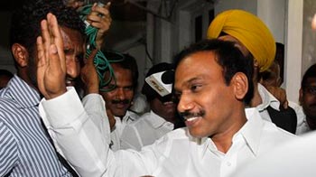 Has the rehabilitation of A Raja begun?