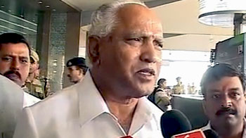 Yeddyurappa arrives in Mumbai for key BJP meet