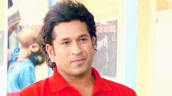 Proud father Sachin Tendulkar on his son's maiden century