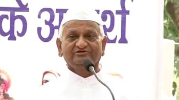 Video : Sacrifices have to be made to achieve a great goal: Anna Hazare