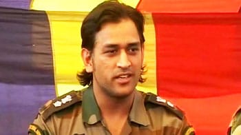 Dhoni keen on joining Army after cricket
