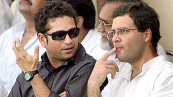 In the hood: Sachin Tendulkar's Delhi home next to Rahul Gandhi