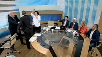 Video : Greece: Election campaign turns ugly on live TV