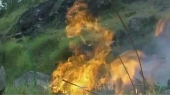 Videos : भारत-पाक सीमा पर आग, लैंड माइन्स भी चपेट में