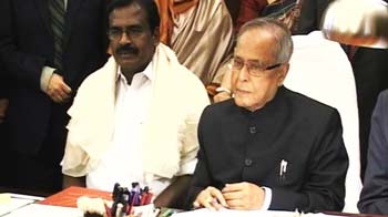 प्रणब का वित्त मंत्री के रूप में आखिरी दिन