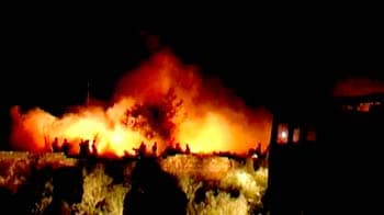 Slum in Amritsar catches fire; no casualties
