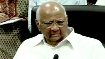 Video : Sharad Pawar says monsoon delayed by two weeks, but situation not worrisome