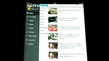 Video : The new NDTV HD iPad app