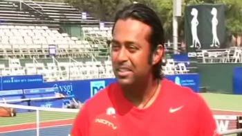 Video : I was hurt but am now focused on Olympics: Leander Paes to NDTV