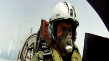 Flying 100 feet off the deck of the sea Flying 100 feet off the deck of the sea