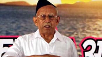 Video : Ex-RSS chief Sudershan found in Mysore; he was missing since 5 am