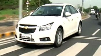 The upgraded Chevrolet Cruze
