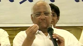 Video : Welcome Team Anna's decision on joining politics: Sharad Pawar