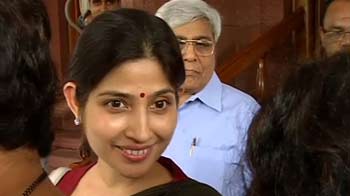 My first day in Parliament: Dimple Yadav to NDTV