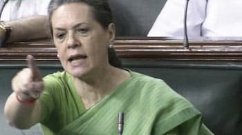 Video : When an angry Sonia Gandhi showed rare agitation