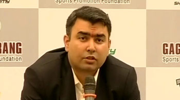 Gagan Narang promotes Marks For Sports