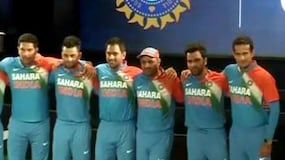 Team India gets new jersey for T20