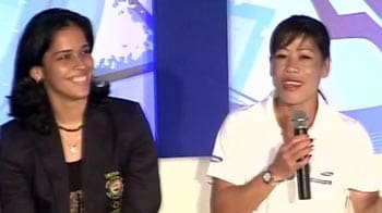 Video : Nobody can stop you winning medals even after having kids: Mary Kom to Saina