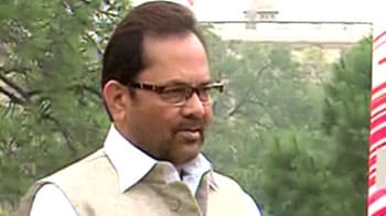 Video : UPA govt shouldn't be happy with this judgement: Naqvi