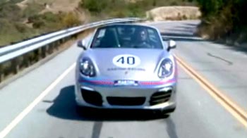 What driving the new Porsche Boxster feels like