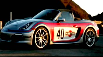 Next Gen Boxster driven