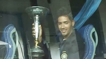 Jubilant reception for U-19 World Cup winning Indian side