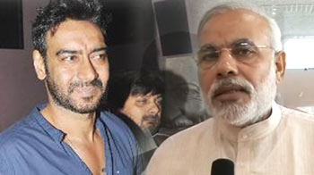 Ajay Devgn to "hang out" with Narendra Modi