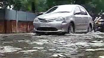 Video : जयपुर में तेज बारिश, निचले इलाकों में पानी भरा