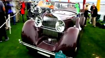 Video : World's most-beautiful cars gather at Pebble Beach