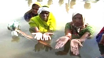 For 16 days, protesters in water for land