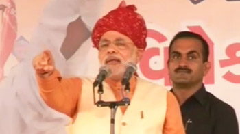 Narendra Modi kicks off election campaign on Advani's rath