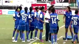 Indian womens team defends SAFF title