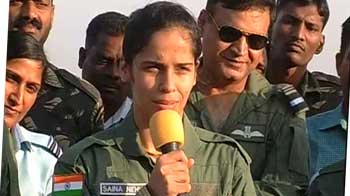 When clouds scared Saina Nehwal