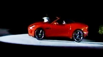 All eyes on the Jaguar F-Type at Paris Motor Show