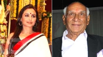 Rani visits Yash Chopra in hospital