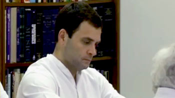 राहुल गांधी ने की राष्ट्रपति से मुलाकात