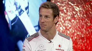 Video : Love Indian colours and food: Jenson Button