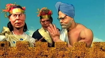 Video : Kejriwal vs PM in a Greek epic