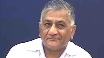 Video : Former Army chief VK Singh threatens to 'gherao' Parliament