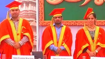 Honourary doctorates for India's Olympic medalists