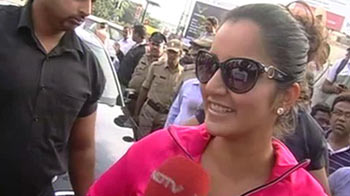 Sania Mirza flags off Hyderabad Walk