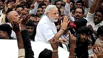 Video : Strong show of support for Narendra Modi in Nitish Kumar's Bihar
