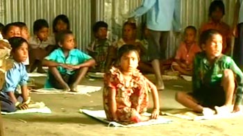 Assam schools resume post floods, sans facilities
