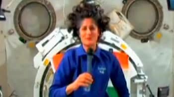 Video : Sunita Williams sends Diwali wishes from space