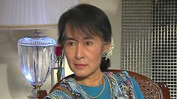 Video : My farewell message for my husband was too late: Suu Kyi to NDTV