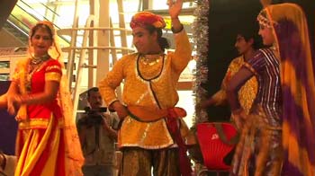 Shall we dance? At Delhi airport, yes, indeed