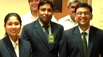 Management students visit govt school